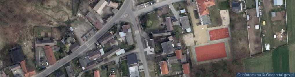 Zdjęcie satelitarne OSP Luboszyce