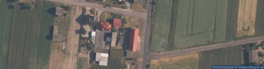 Zdjęcie satelitarne OSP Ludwinów