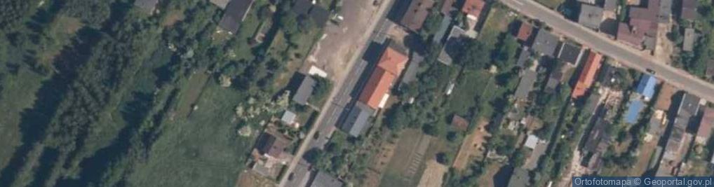 Zdjęcie satelitarne OSP Moszczenica KSRG