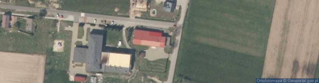Zdjęcie satelitarne OSP Mysłaków