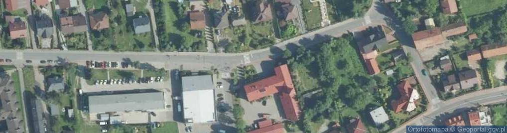 Zdjęcie satelitarne OSP Niepołomice KSRG
