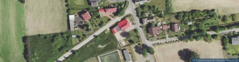 Zdjęcie satelitarne OSP Nieznanice