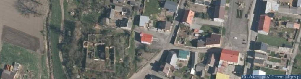 Zdjęcie satelitarne OSP Nowa Cerekwia