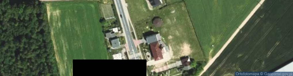 Zdjęcie satelitarne OSP Ostaszewo