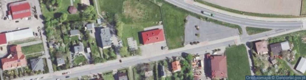 Zdjęcie satelitarne OSP Pawonków