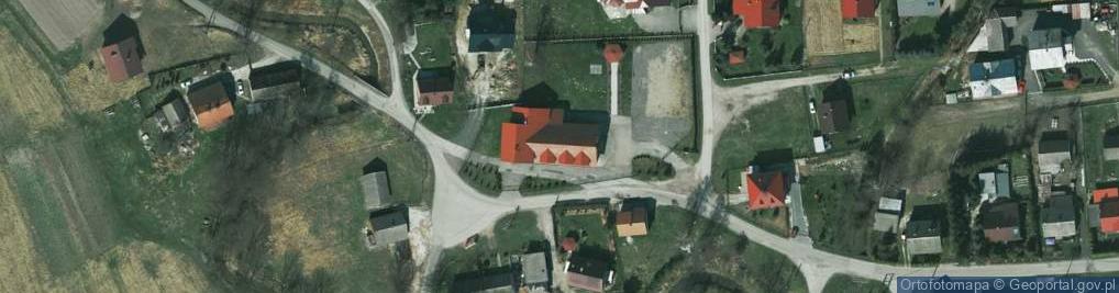 Zdjęcie satelitarne OSP Przeginia Narodowa