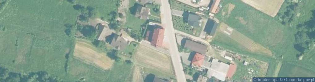 Zdjęcie satelitarne OSP Przybradz