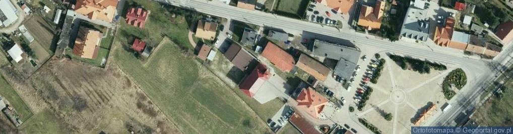 Zdjęcie satelitarne OSP Radłów KSRG