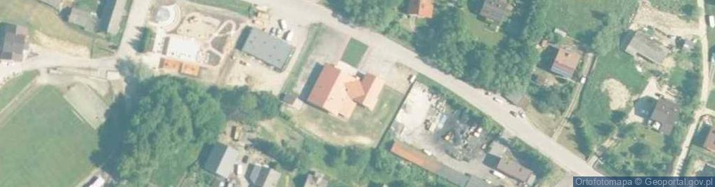 Zdjęcie satelitarne OSP Radocza