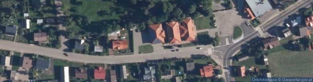 Zdjęcie satelitarne OSP Rościszewo
