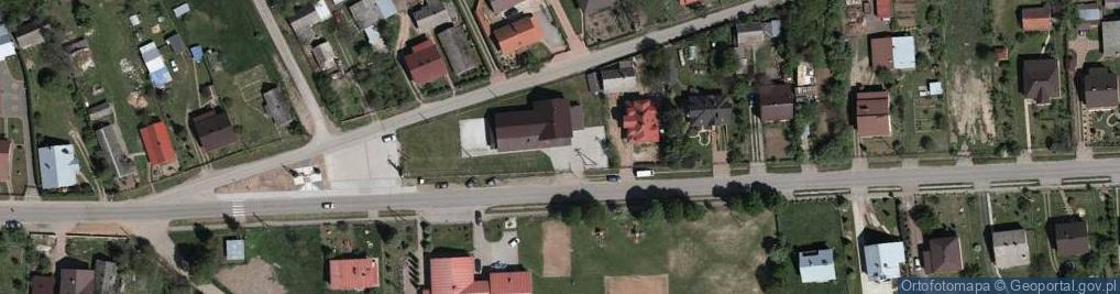 Zdjęcie satelitarne OSP Ruda Łańcucka