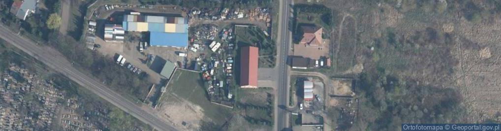 Zdjęcie satelitarne OSP Rzepin KSRG
