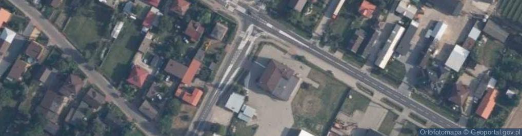 Zdjęcie satelitarne OSP Sanniki