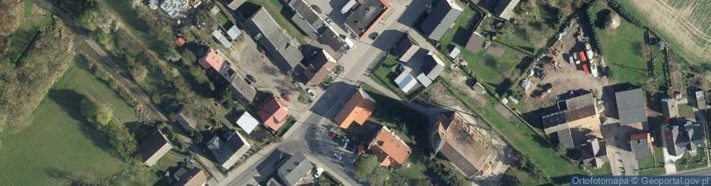 Zdjęcie satelitarne OSP Serock