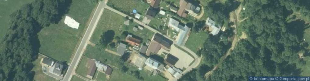 Zdjęcie satelitarne OSP Skrzypne