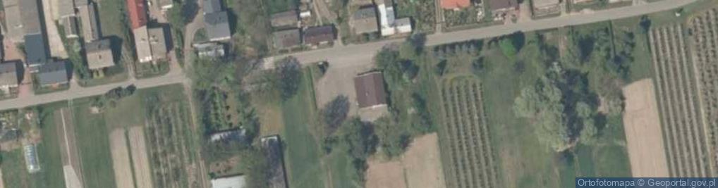 Zdjęcie satelitarne OSP Sromów