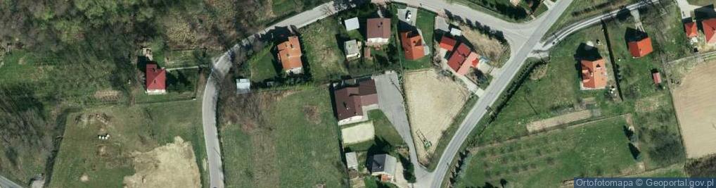 Zdjęcie satelitarne OSP Szczepanowice