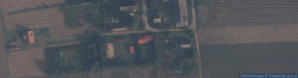 Zdjęcie satelitarne OSP Trzciniec