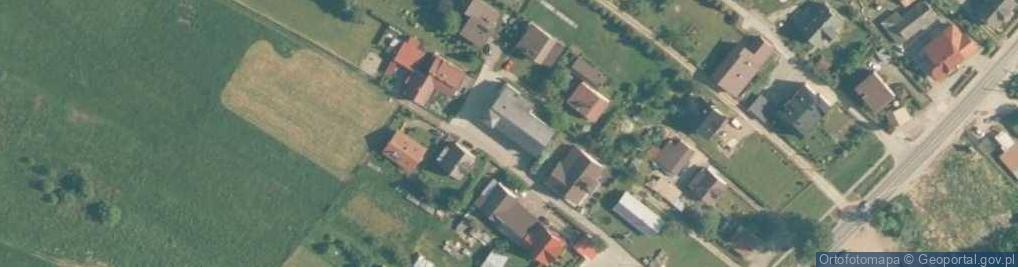 Zdjęcie satelitarne OSP w Białce