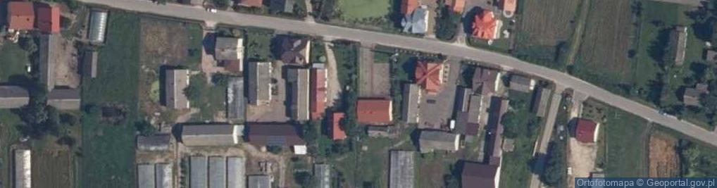 Zdjęcie satelitarne OSP w Czarnocinie