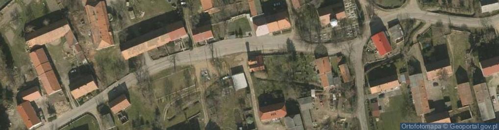 Zdjęcie satelitarne OSP w Granowicach
