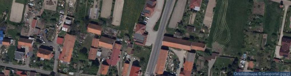 Zdjęcie satelitarne OSP w Kunicach