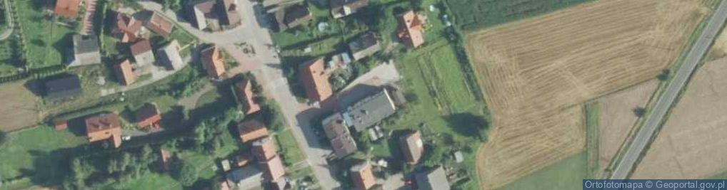 Zdjęcie satelitarne OSP w Niegowici