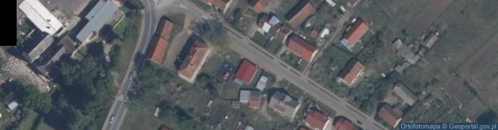 Zdjęcie satelitarne OSP w Pozezdrzu