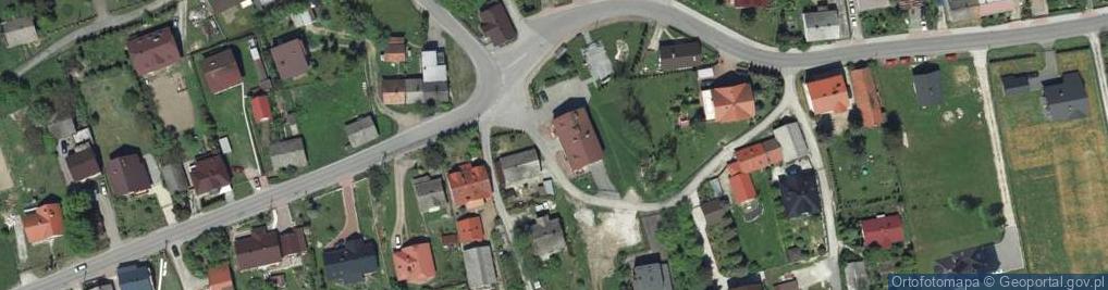 Zdjęcie satelitarne OSP w Rzeszotarach