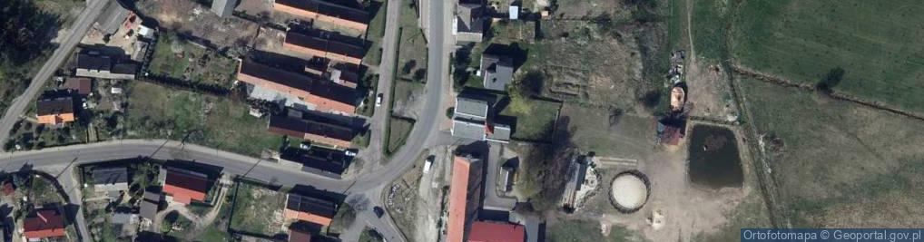 Zdjęcie satelitarne OSP w Siedlisku