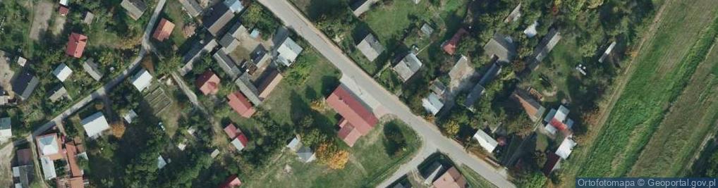 Zdjęcie satelitarne OSP w Ślęzakach