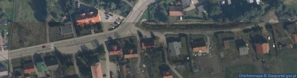 Zdjęcie satelitarne OSP w Starym Targu