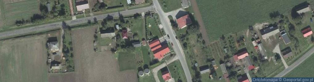 Zdjęcie satelitarne OSP w Stefankowicach