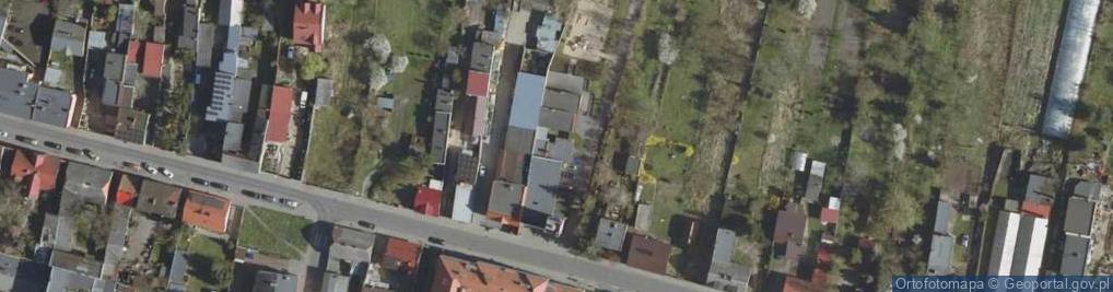 Zdjęcie satelitarne OSP Wągrowiec