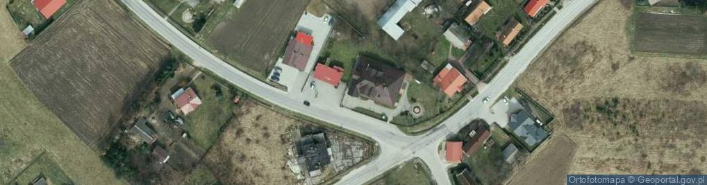 Zdjęcie satelitarne OSP Wał-Ruda
