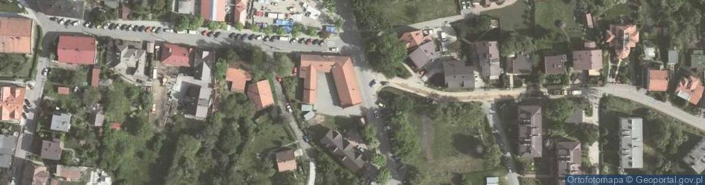 Zdjęcie satelitarne OSP Wieliczka