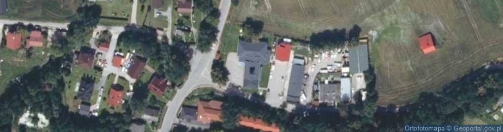 Zdjęcie satelitarne OSP Zagórze