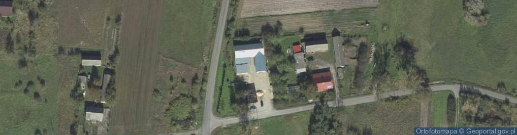 Zdjęcie satelitarne OSP Żalin