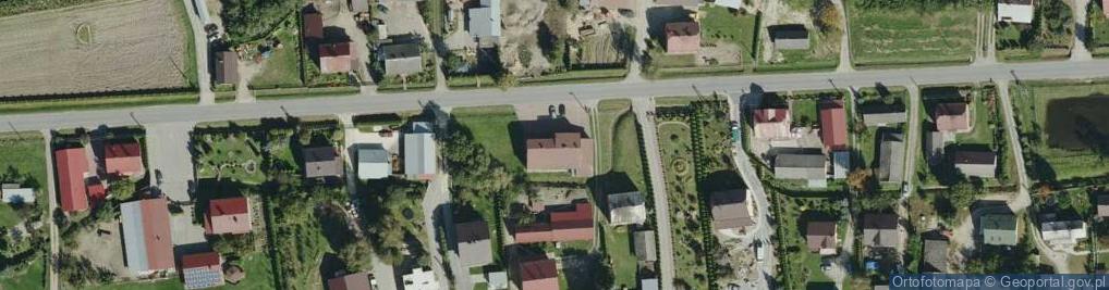 Zdjęcie satelitarne OSP Zasów
