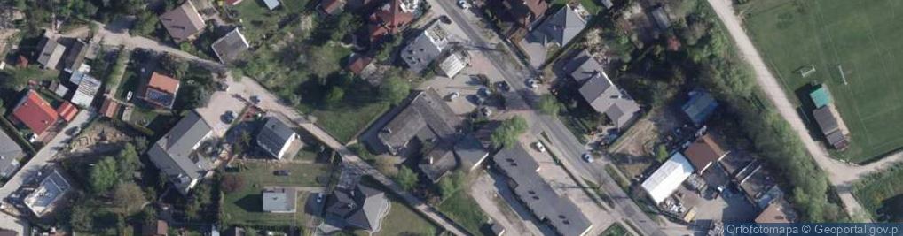 Zdjęcie satelitarne OSP Złotoria KSRG