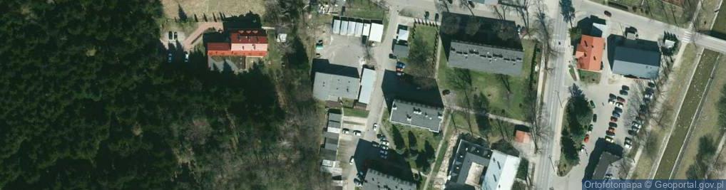 Zdjęcie satelitarne Uzdrowiskowa Ochotnicza Straż Pożarna