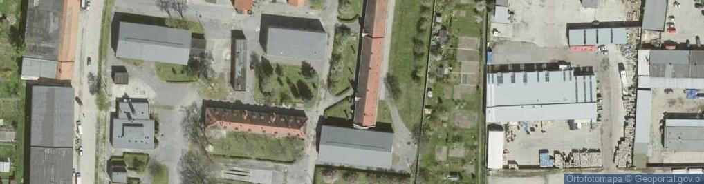 Zdjęcie satelitarne Wojskowa Straż Pożarna