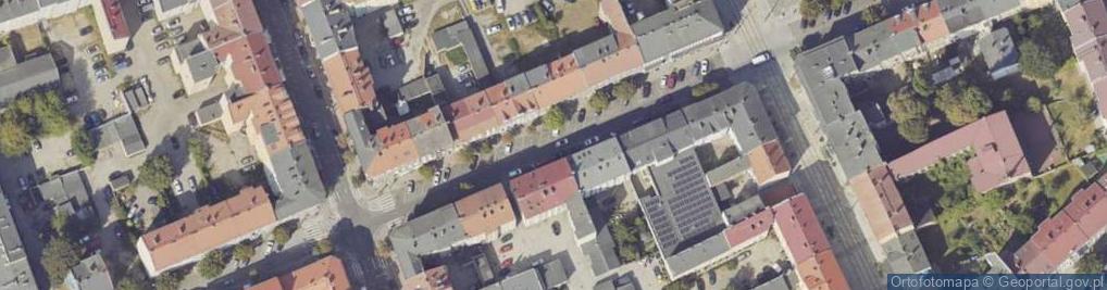 Zdjęcie satelitarne Strefa płatnego parkowania