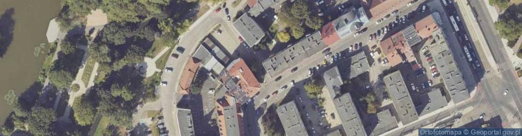 Zdjęcie satelitarne Strefa płatnego parkowania