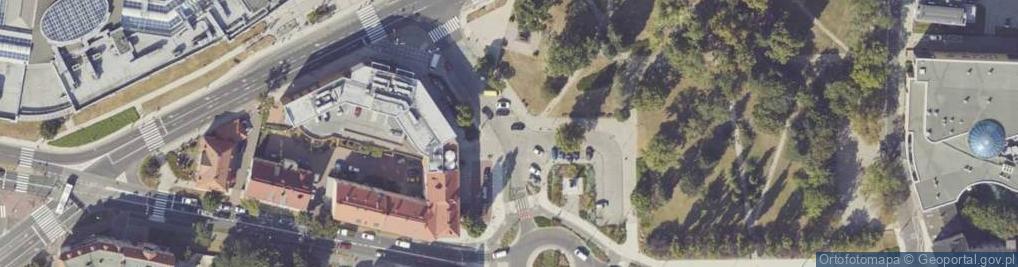 Zdjęcie satelitarne Strefa płatnego parkowania