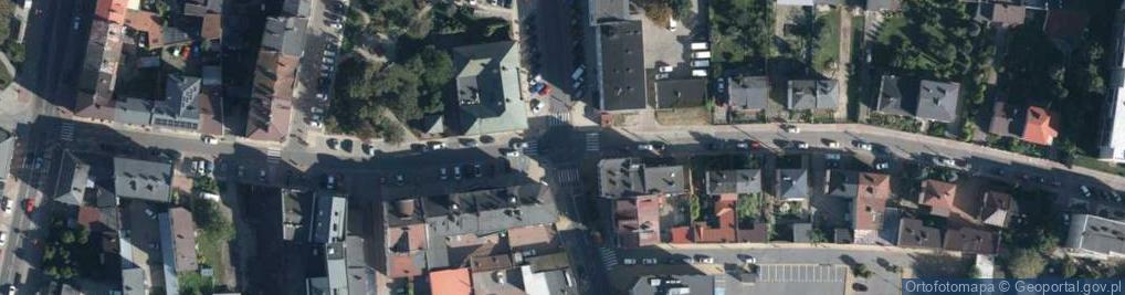 Zdjęcie satelitarne Strefa płatnego parkowania