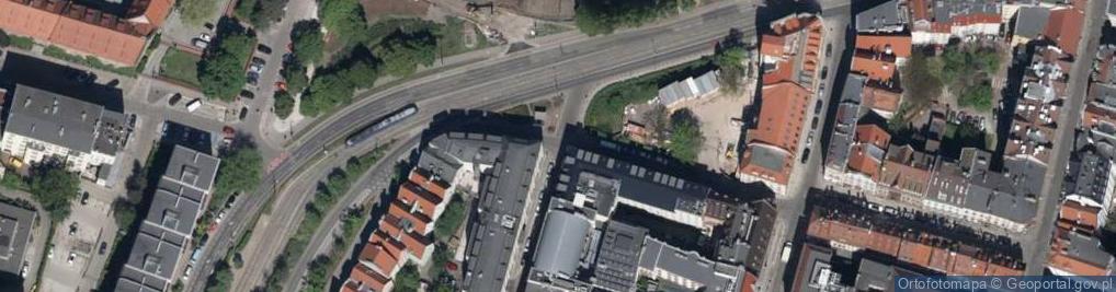 Zdjęcie satelitarne Strefa płatnego parkowania
