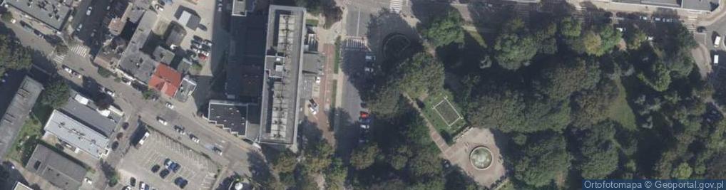 Zdjęcie satelitarne Strefa płatnego parkowania
