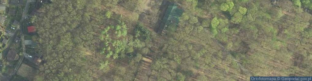 Zdjęcie satelitarne Strzelnica KBS Więcbork