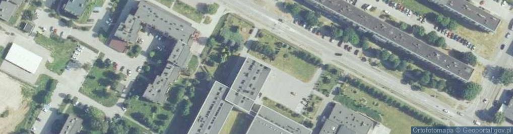 Zdjęcie satelitarne Strzelnica pneumatyczna, Klub Sportowy Nadir